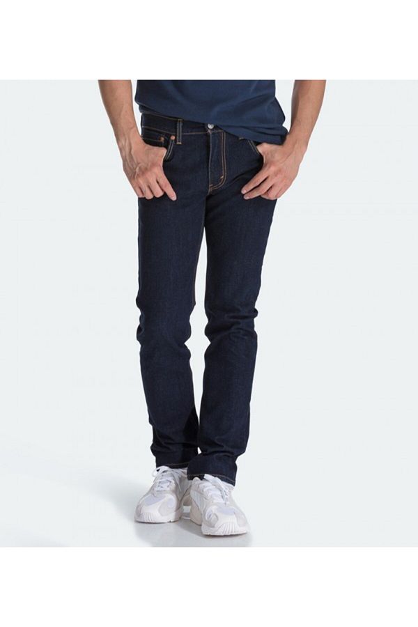 Levi s LE 511 SLIM FIT Men s Dark Blue Jeans Trendyol