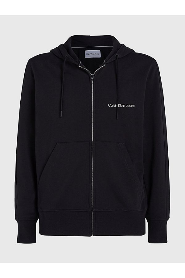 Calvin klein hoodie zipper clearance