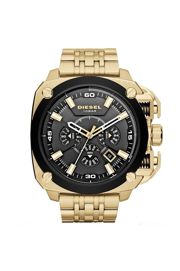 Diesel watches gold colour online