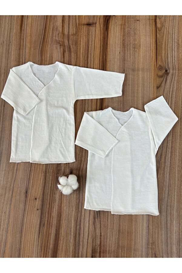 Bebella Bebek Iç Zıbın 2'li %100 Pamuklu Yenidogan Bebek Giyim Yumuşak Nefes Alan Kumaş