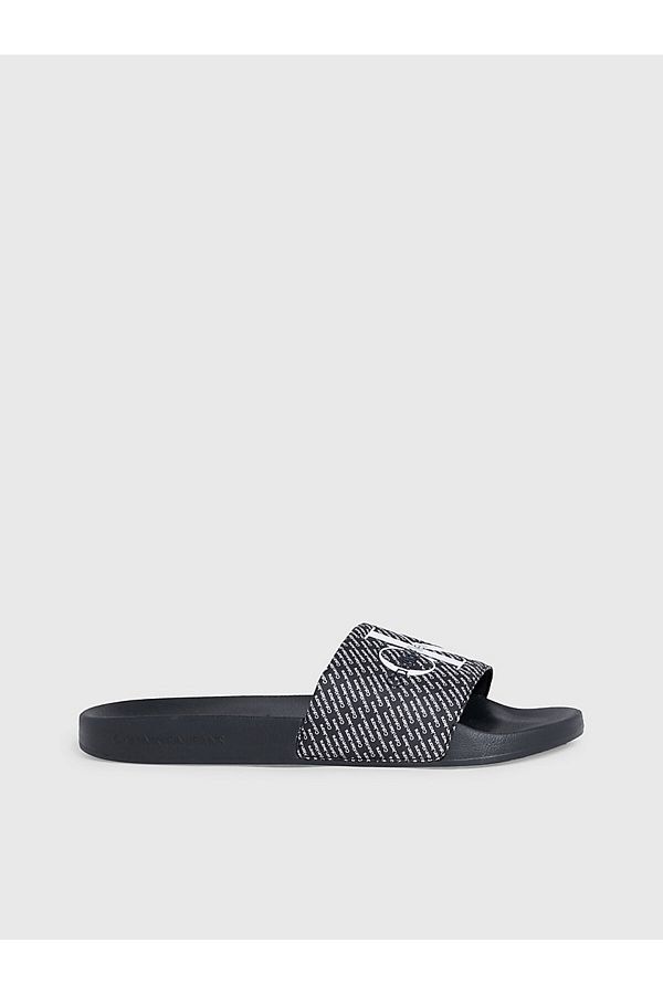 Calvin Klein Mules Black Flat Trendyol