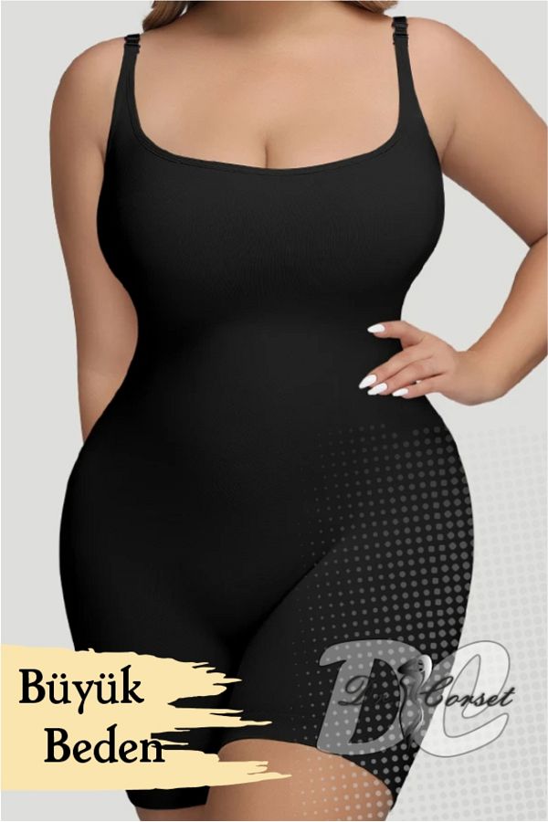 DC Premium Plus Size Full Body Corset Waist abdomen back hip and thigh areas effective Trendyol