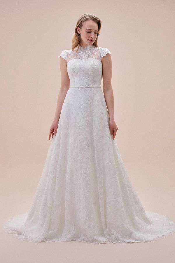 Oleg cassini short wedding dress store