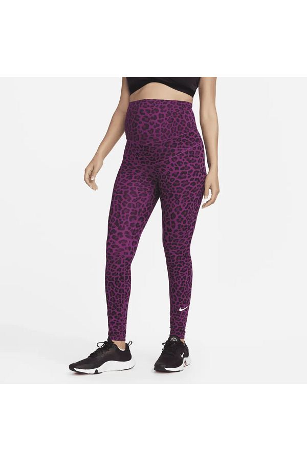 Nike One M Women s Leopard High Waist Pregnant Women s Leggings DQ5544 503 Trendyol