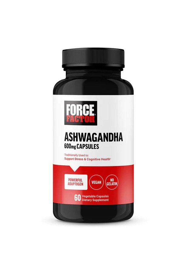 force factor-Ashwagandhan 600mg - 60 Herbal Capsules 1