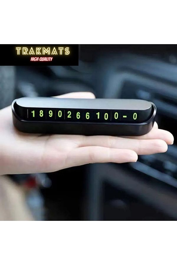 TRAKMATS-FOR Ford Courier 2014 - 2024 CAR PARKING NUMARATOR OPEN CLOSURE MECHANISM PHONE NUMBER INDICATOR 1