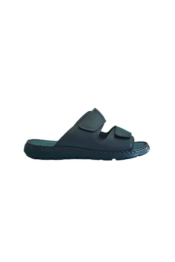 Wide velcro slippers top