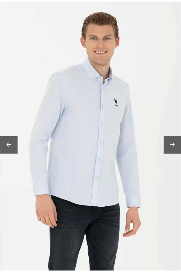 Us polo tailored fit shirts best sale