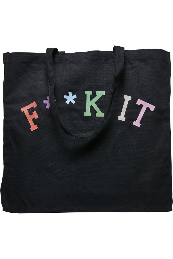Mister Tee-Übergroße „Fuck It“-Tragetasche aus Canvas 1