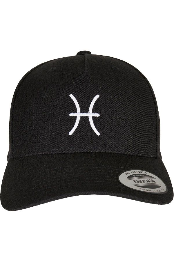 Mister Tee-Accessoires Zodiac YP Classics 5-Panel Premium Snapback-Cap mit gebogenem Schirm 1