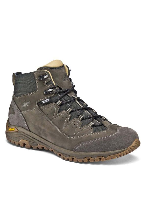 Lomer Italy Sella II MTX High Premium Nubuck Waterproof Vibram Tactical Leather Men s Boots Antra Trendyol