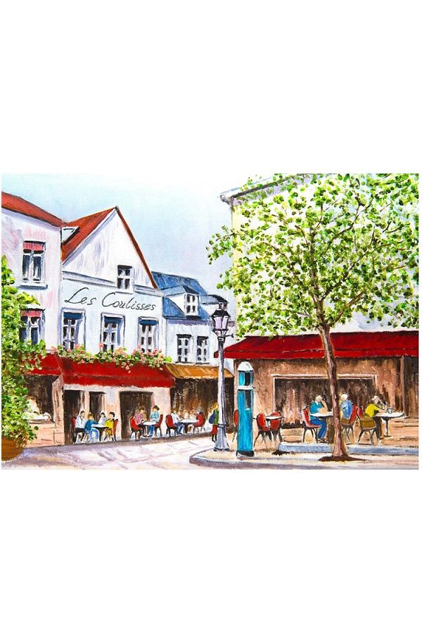 KESKİN OYUNCAK-68*48 Sharp Puzzle Cafe - in the Corner of 1000 1