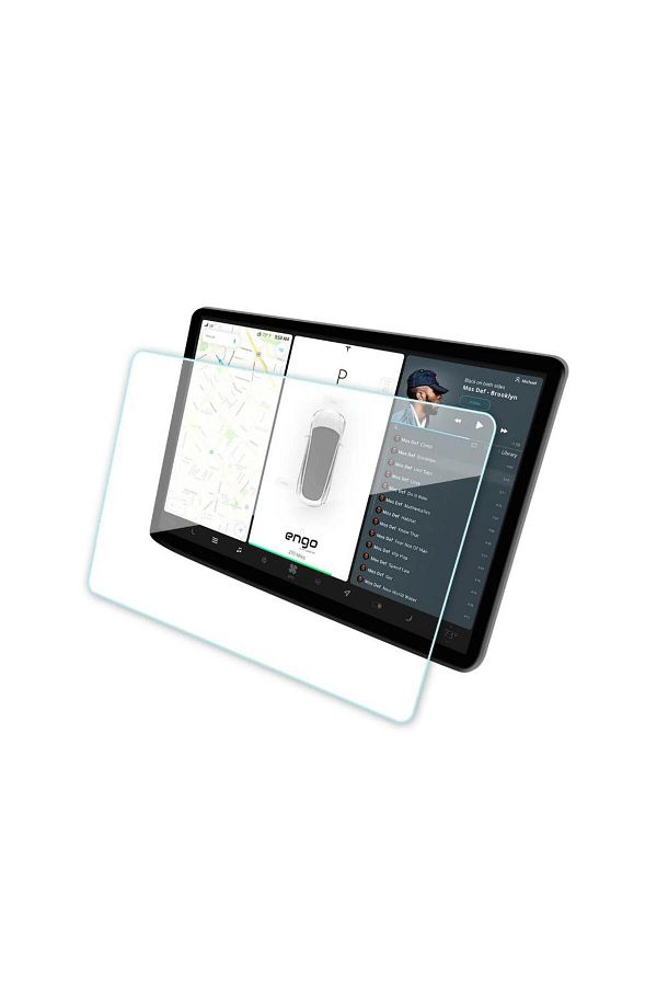 Engo-Transparent Nano Compatible with Tesla Model Y Screen Protector 15 inch 1