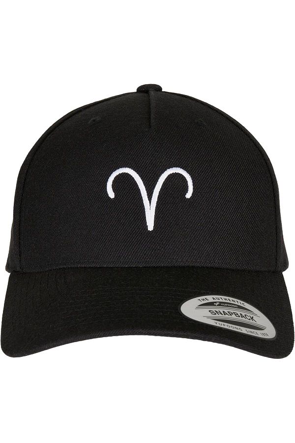 Mister Tee-Accessoires Zodiac YP Classics 5-Panel Premium Snapback-Cap mit gebogenem Schirm 1