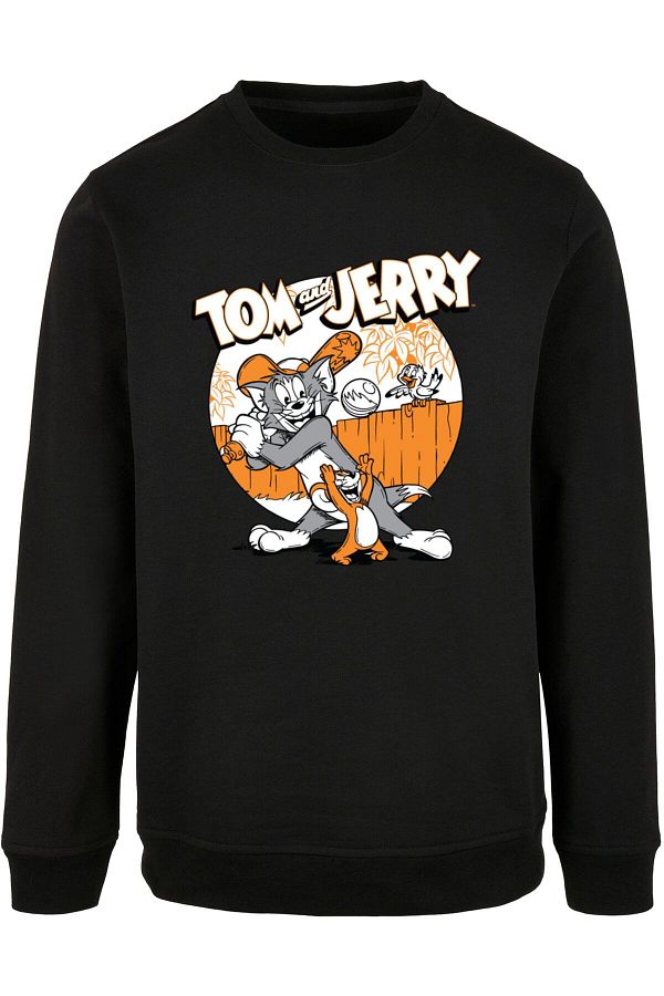 ABSOLUTE CULT-Herren Tom ve Jerry - Beyzbol Crewneck 1