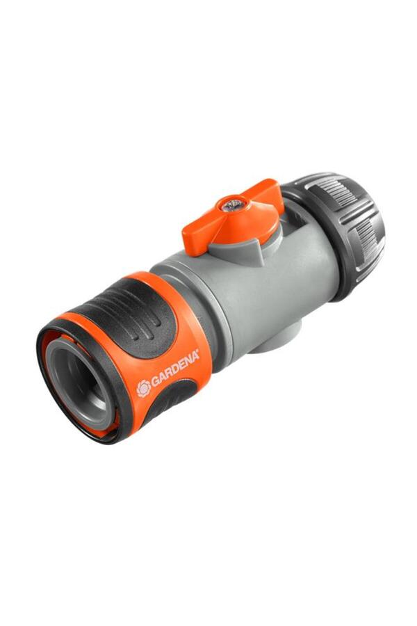 Gardena-942 وصلة خرطوم مع صمام تحكم 13 مم (1/2 بوصة) 1