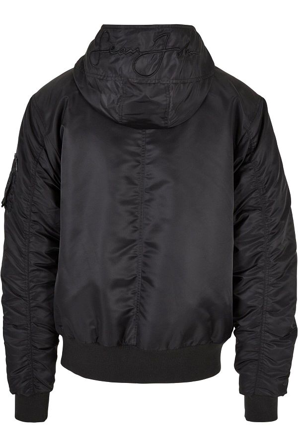 Sean john hooded bomber jacket on sale