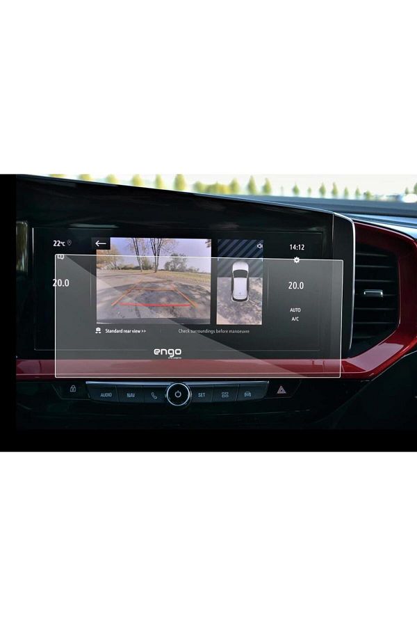 Engo-Opel Mokka Gs Matte Screen Protector Transparent Multimedia 10 Inch 1