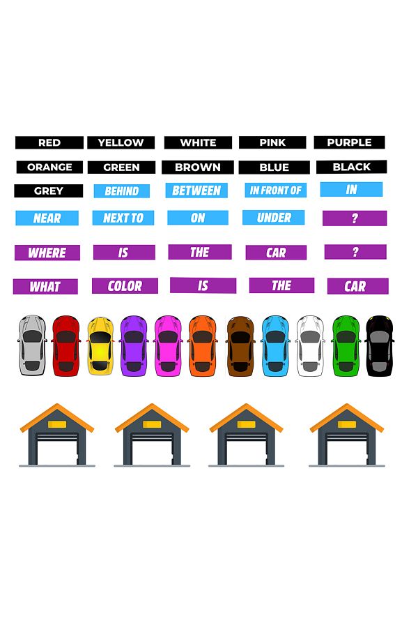 MUTLUTECH 3D-English Material - Prepositions Color World 1