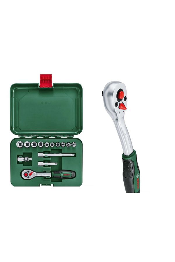 Bosch 14 Piece Socket Set Home and Garden Trendyol