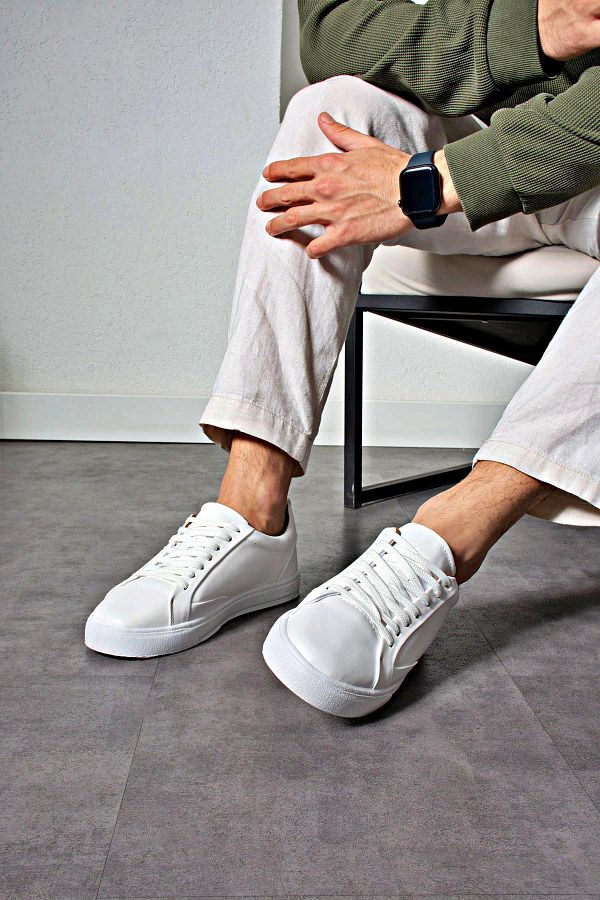 New republic white sneakers online