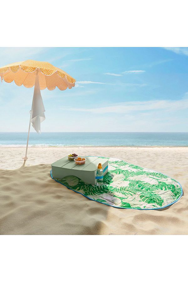 IKEA picnic mat green blue white 112x168 cm Trendyol