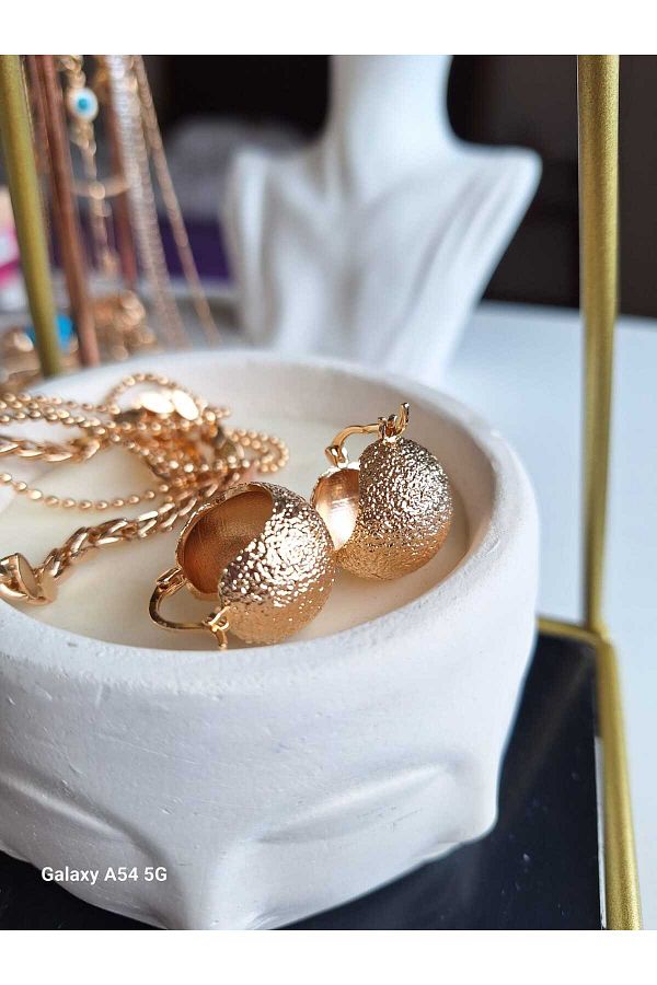 FASA FİSO-DESIGN SPHERE EARRING (25 MM) 1