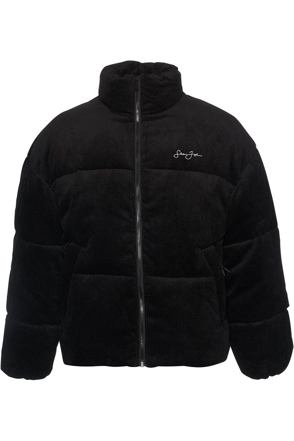 Sean John Herren JM213 033 01 SJ Script Logo Corduroy Puffer Jacket Trendyol