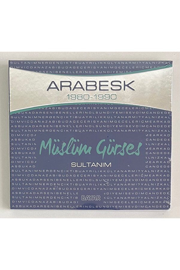 Plakevi İzmir-Müslüm Gürses 1980-1990 My Sultan Cd (Zero Cd in Gelatin) 1