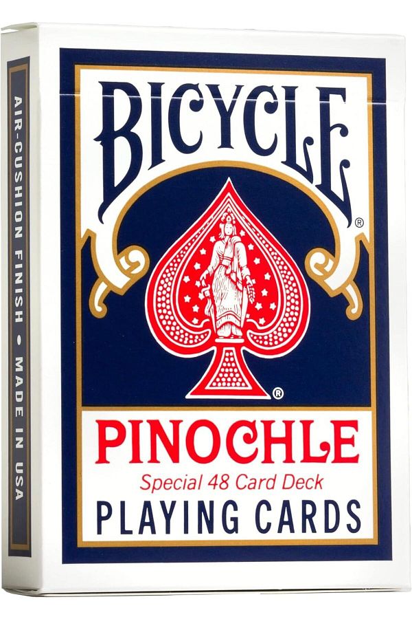 Bicycle-Pinochle Jumbo Index Game Card Blue Deck 1