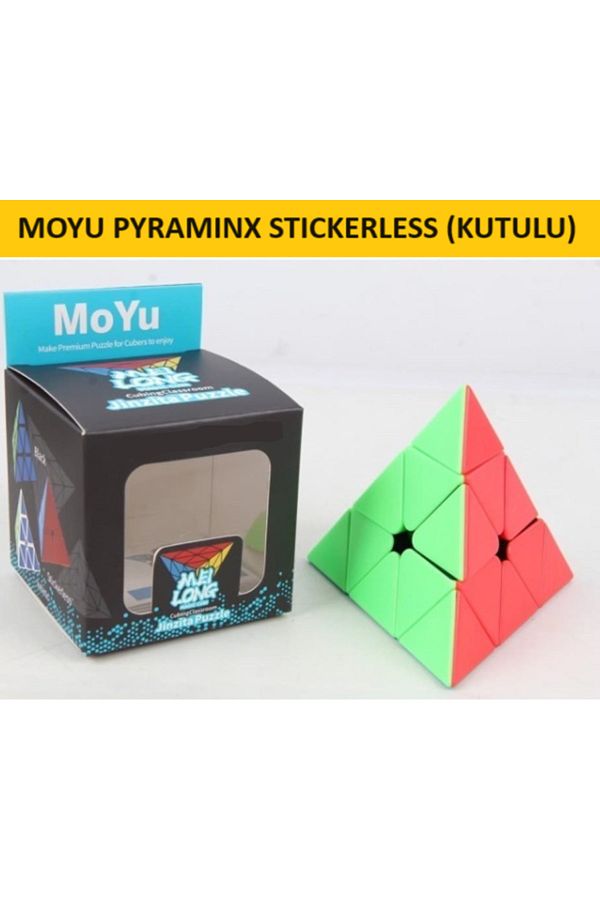 ZETCONCEPT-Moyu Pyraminx Professional Speed Cube - Rubik Pyramix Intelligence Patience Cube Without Stickers 1