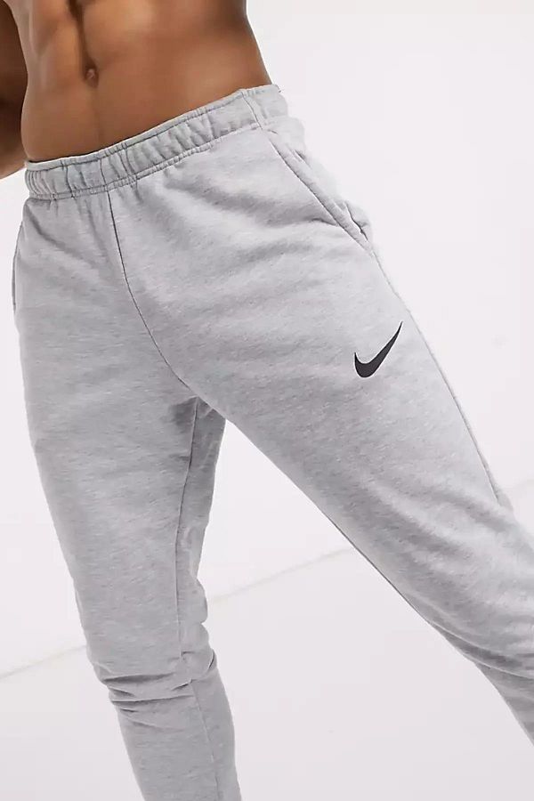 Nike dri fit joggers grey store