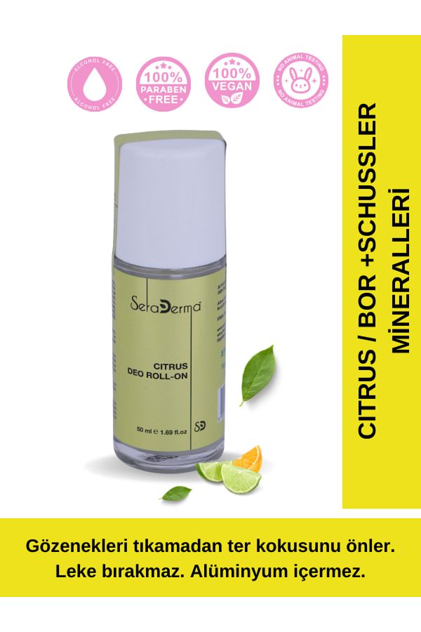 SeraDerma-Yellow Citrus Deo Roll on - 50 ml 1