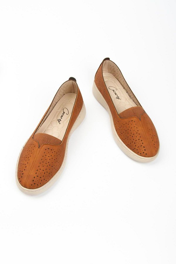 Çaçaroz Ayakkabı-Pantofi casual elastici cu imprimeu laser de marime mare 1