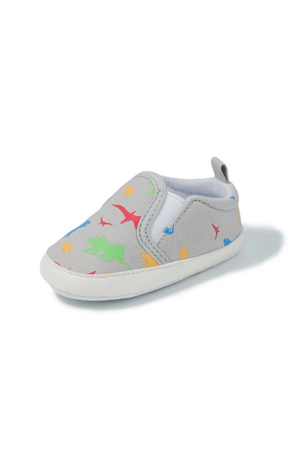 Boys grey canvas shoes hotsell