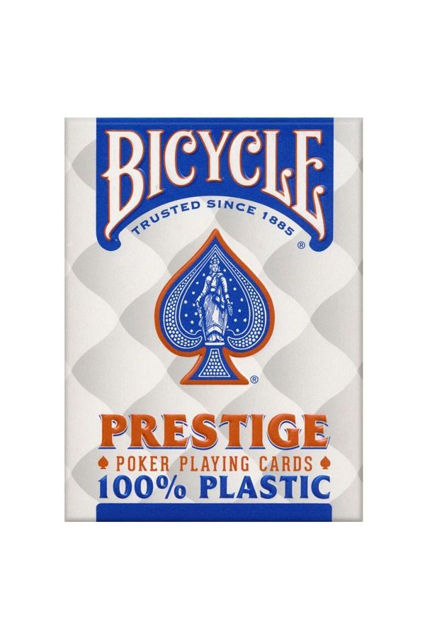 Bicycle Prestige Plastic Game Card blue Deck Trendyol