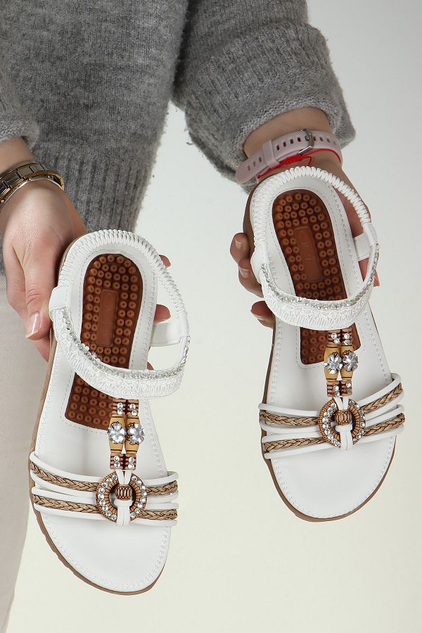Sandals with massaging sole shop