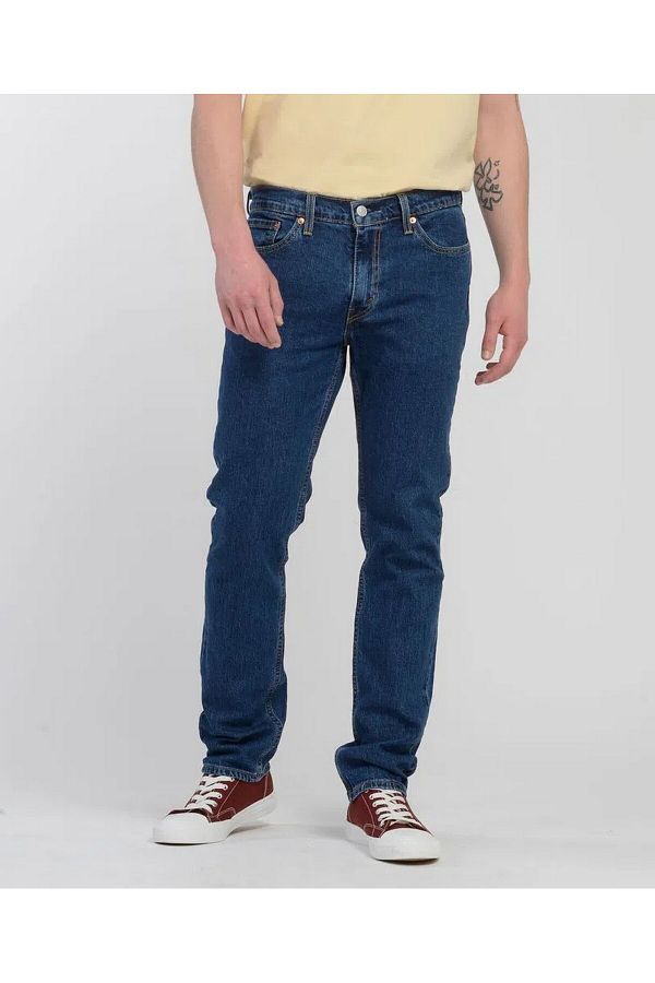 Levi s Slim Fit Regular Waist Dark Indigo Men s Jeans 04511 5477 Trendyol