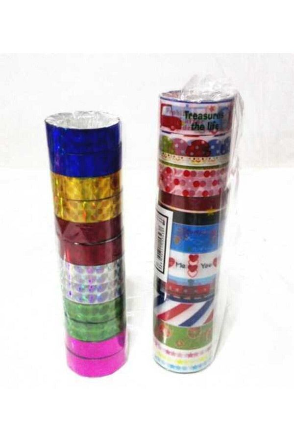 Südor-Hologram and Patterned Tape Set of 2 1
