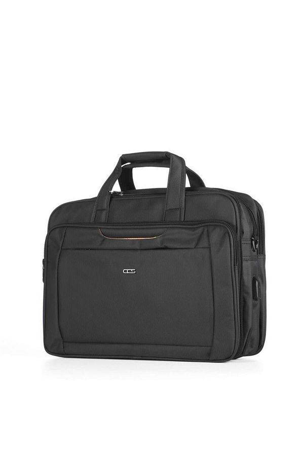 ÇÇS-Ççs 71241 Laptop and Briefcase with Shoulder Strap Black 1