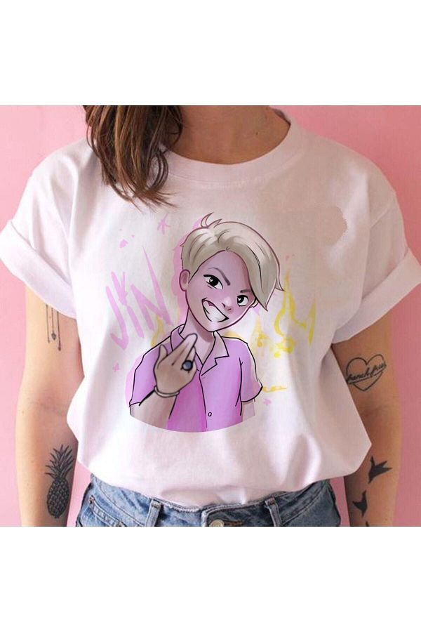 Advantage Trend Bangtan Boys T Shirt Women Korean Style Kpop Tshirt Mod39 17614 Trendyol