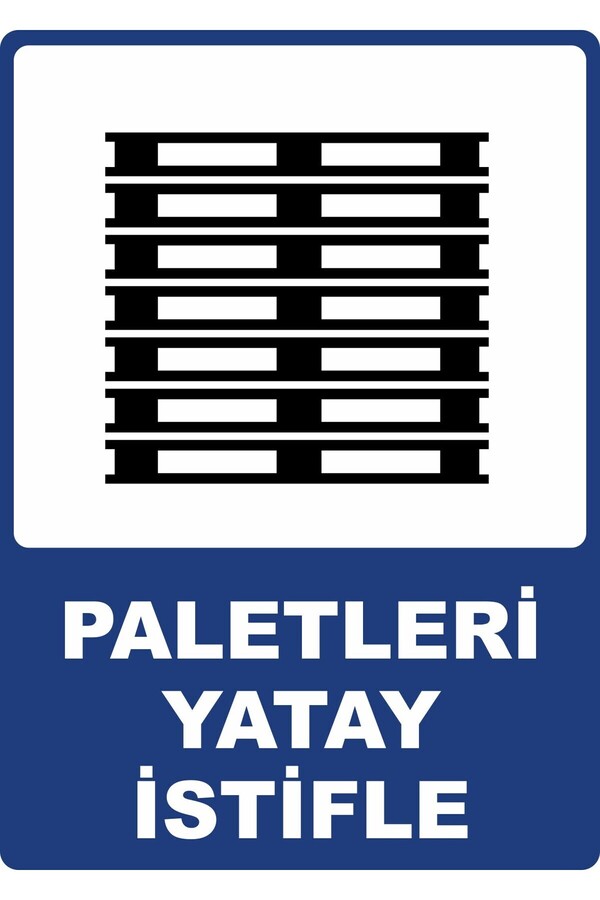 ChicArt Design Studio-Stack up Palets Horizontally Digital Uv Foil Adhesive Printing Warning Label Paste Sticker 12.5X17.5 1
