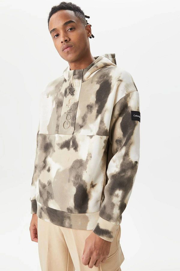 Calvin klein all over print hoodie online