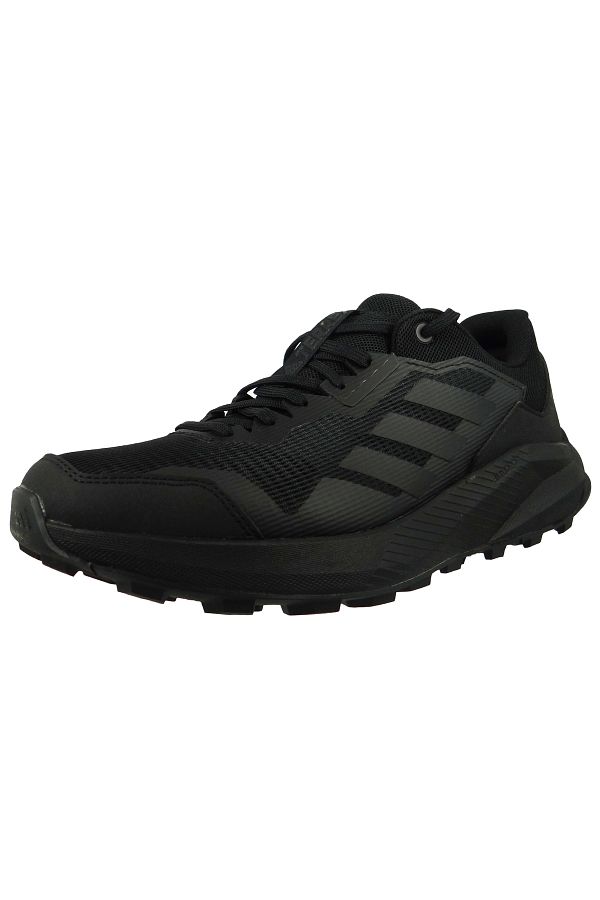 adidas-Herren Trekkingschuhe Wanderschuhe Terrex Trailrider GTX GW5534 Schwarz core black Textil/Synthetik 1