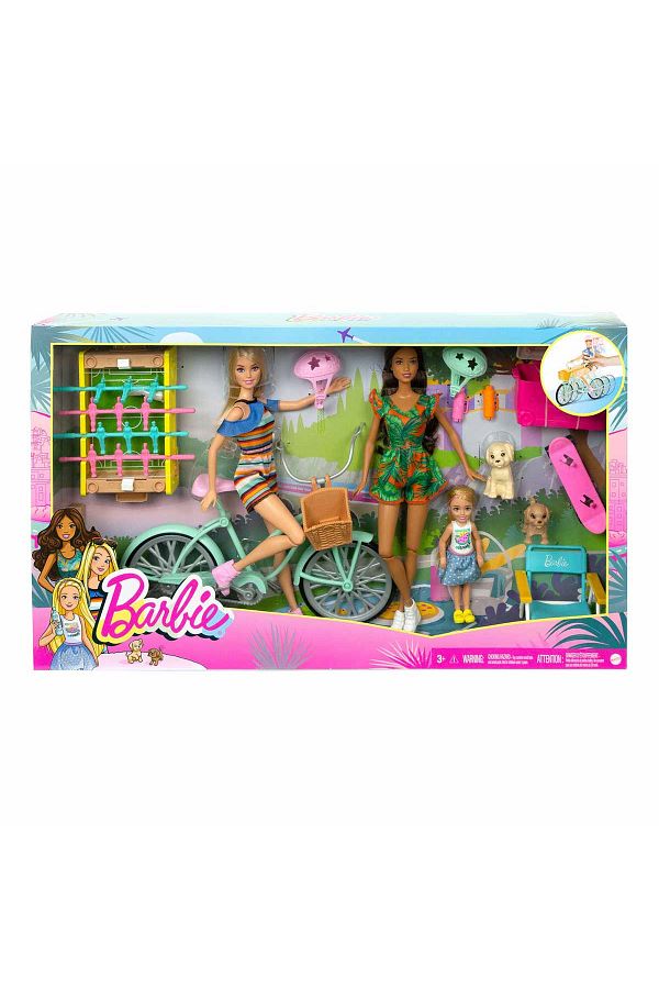 Barbie doll game set sales