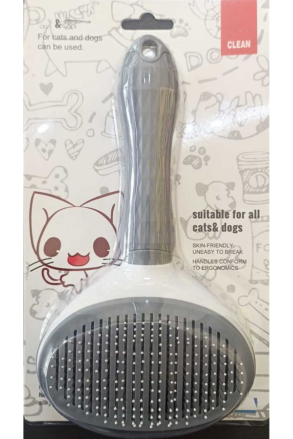 Clean-Original Push Cat and Dog Comb 1