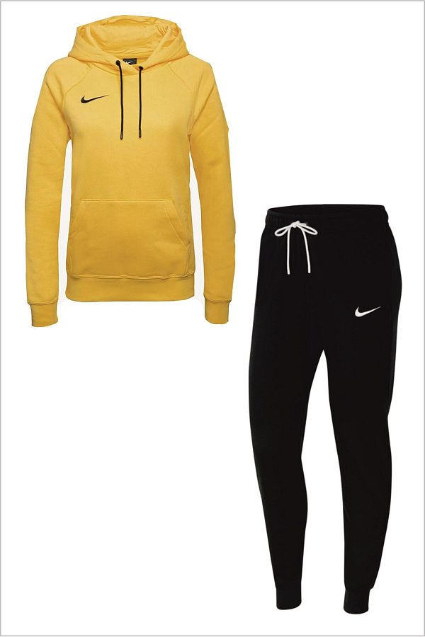 Yellow nike tracksuit womens clearance