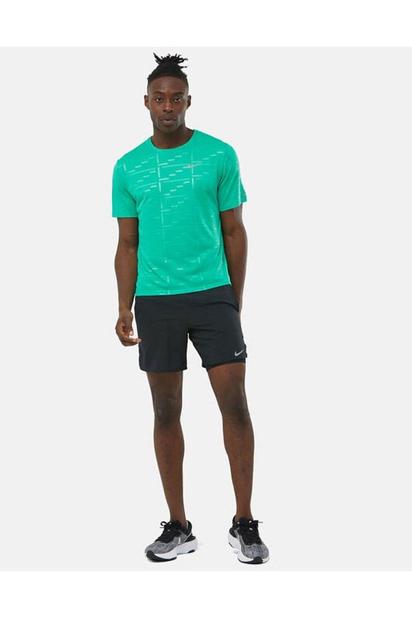 Nike Dri Fit UV Protection Running Training T Shirt Turquoise Green Color dv8104 372 Trendyol