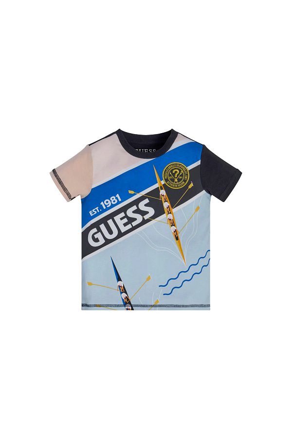 Multicolor guess shirt top