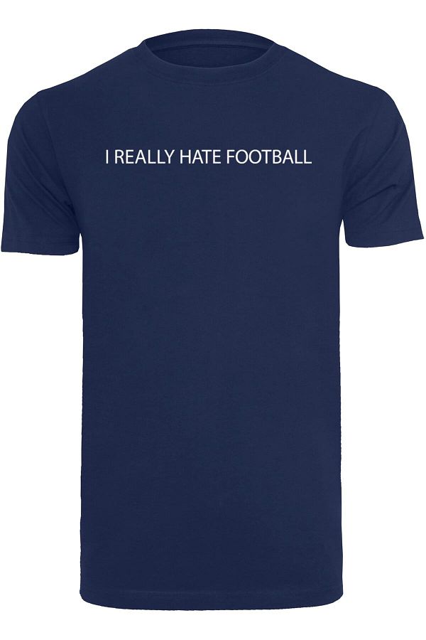 Merchcode Herren Hate Football T Shirt Round Neck Trendyol